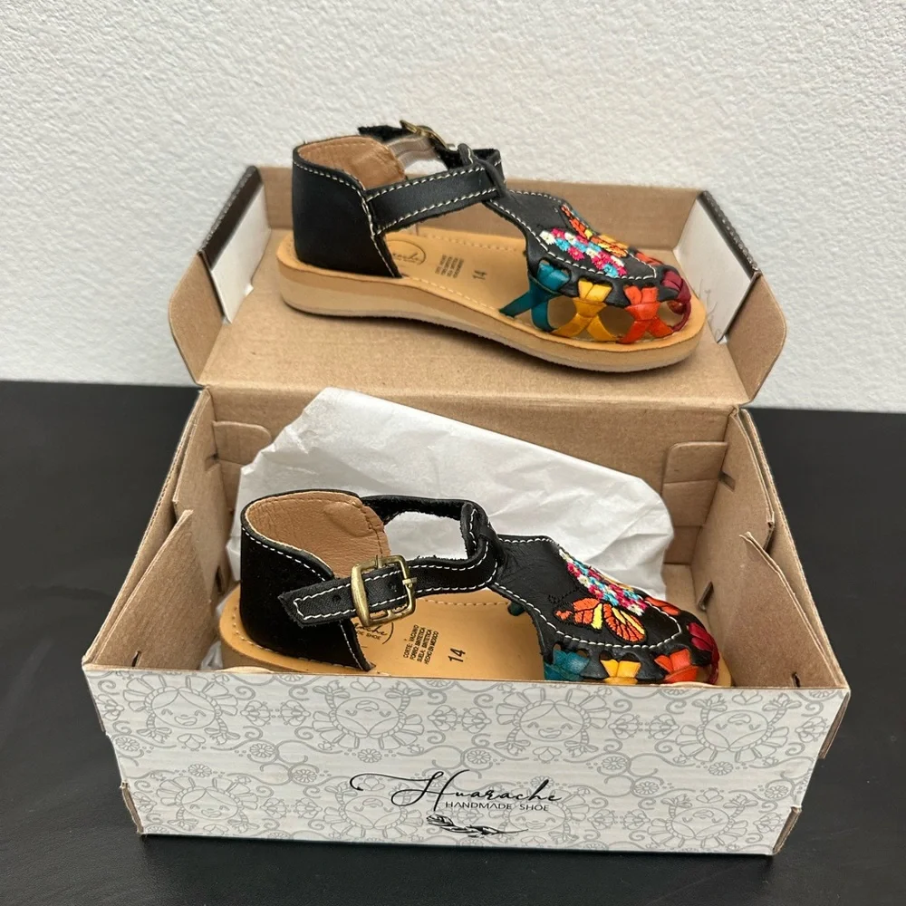 Huarache Girls‎ Handmade Mexican Sandals Size: 7, NWB